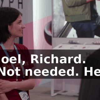 - Joel, Richard. - Not needed. Hey.