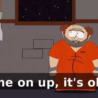 Come on up, it's okay.