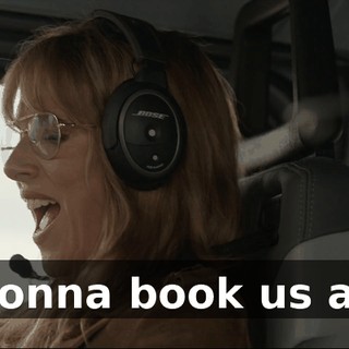I'm gonna book us a spa.