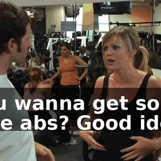 You wanna get some side abs? Good idea.