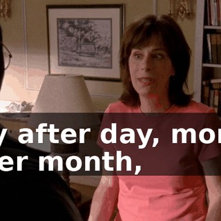 day after day, month after month,