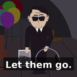 Let them go.