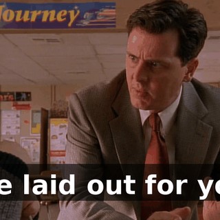 I've laid out for you.