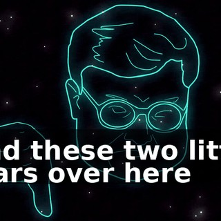And these two little stars over here
