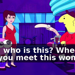 Pim, who is this? Where did you meet this woman?