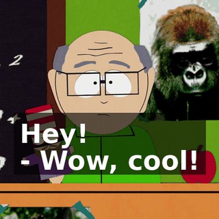 Hey! - Wow, cool!