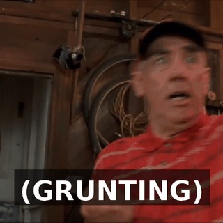 (GRUNTING)