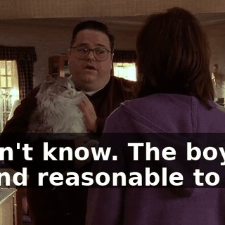 I don't know. The boys sound reasonable to me.