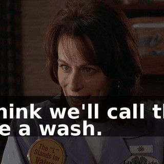 I think we'll call this one a wash.