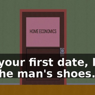 On your first date, look at the man's shoes.