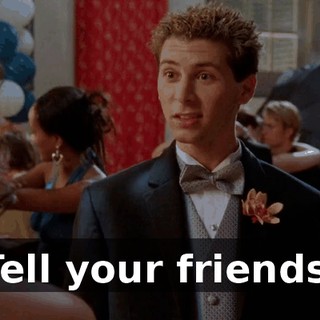 Tell your friends.