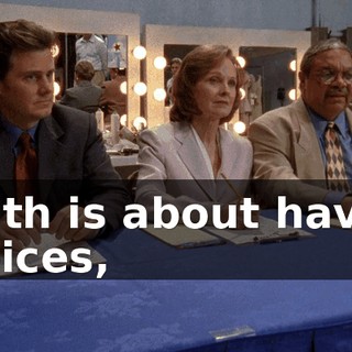 Youth is about having choices,