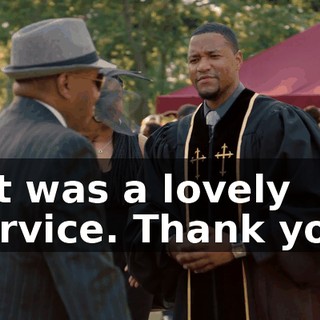 - It was a lovely service. Thank you.