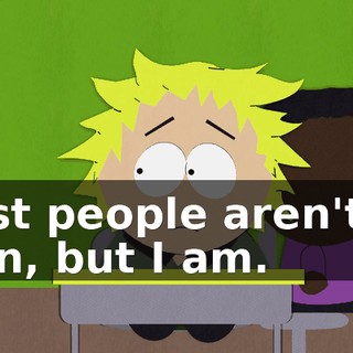 Most people aren't up then, but I am.