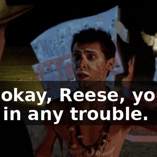 It's okay, Reese, you're not in any trouble.