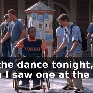 for the dance tonight, but then I saw one at the mall
