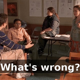 What's wrong?