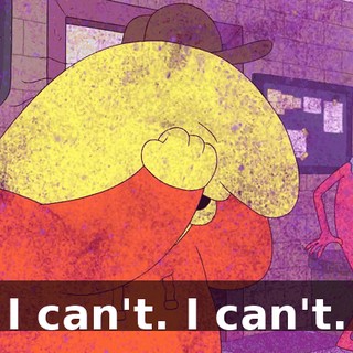 I can't. I can't.