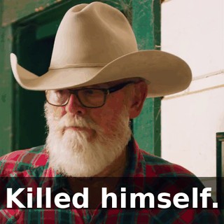 Killed himself.