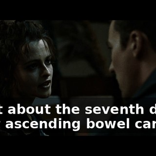 What about the seventh day? I want ascending bowel cancer.