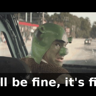 He'll be fine, it's fine.