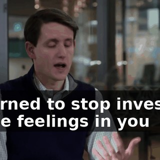 I learned to stop investing those feelings in you