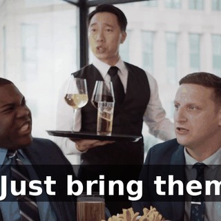 - Just bring them!