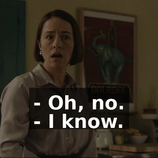 - Oh, no. - I know.