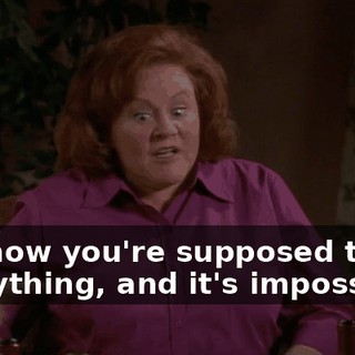 But now you're supposed to do everything, and it's impossible!
