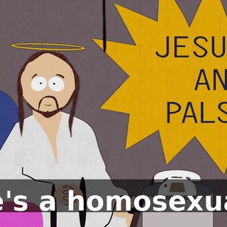 he's a homosexual.