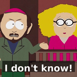 I don't know!