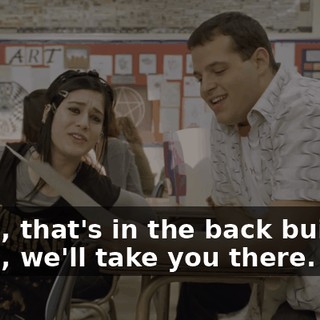 - Yeah, that's in the back building. - Yeah, we'll take you there.