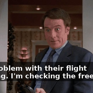 No problem with their flight leaving. I'm checking the freeways.