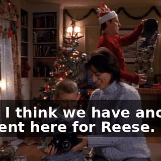 Ooh, I think we have another present here for Reese.