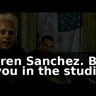 Lauren Sanchez. Back to you in the studio.