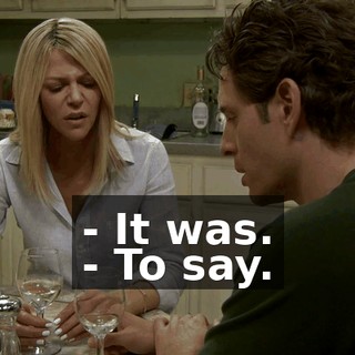 - It was. - To say.