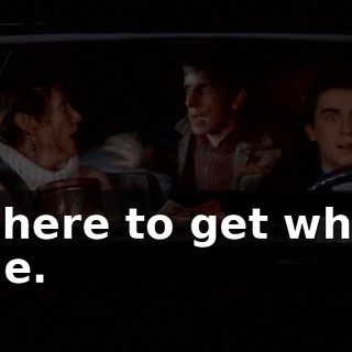 I'm here to get what's mine.