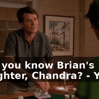 - Do you know Brian's daughter, Chandra? - Yeah.