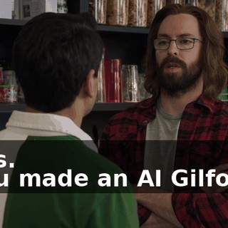 - Yes. - You made an AI Gilfoyle?