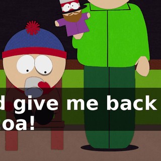 and give me back my cocoa!