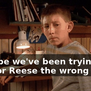 Maybe we've been trying to honor Reese the wrong way.