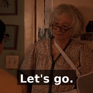 Let's go.