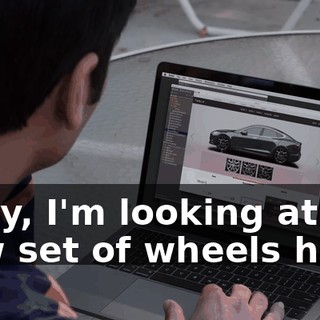 Okay, I'm looking at a new set of wheels here.