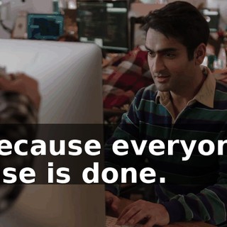 Because everyone else is done.