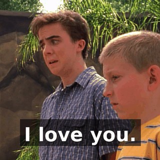 I love you.
