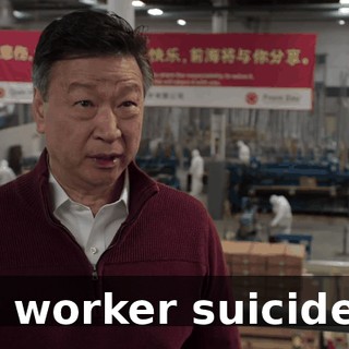 of worker suicides.