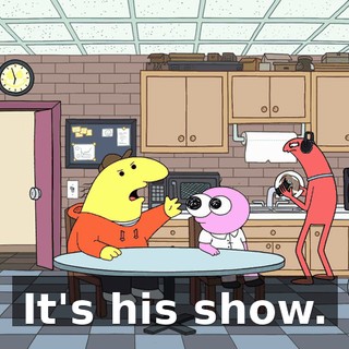 It's his show.