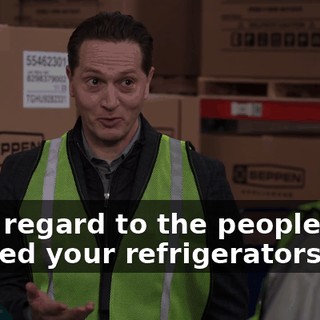 with regard to the people who hacked your refrigerators.