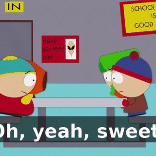 Oh, yeah, sweet.