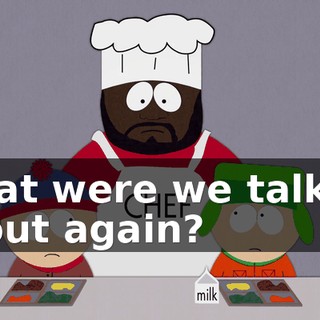 What were we talking about again?